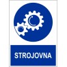 Cedule STROJOVNA 1