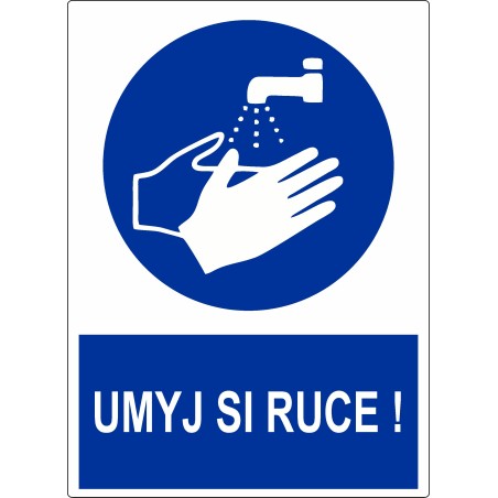 Cedule UMYJ SI RUCE 1