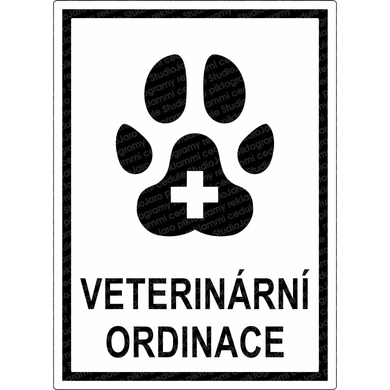 Cedule VETERINÁRNÍ ORDINACE 1