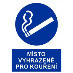Cedule MÍSTO VYHRAZENÉ PRO...