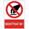 Cedule NEDOTÝKAT SE 2