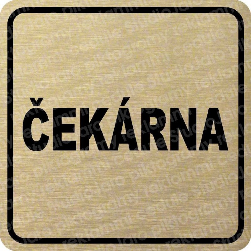 Piktogram ČEKÁRNA 1 ZL