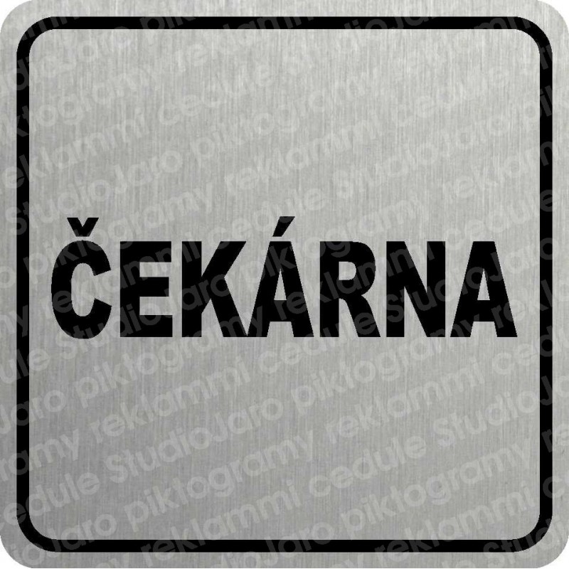 Piktogram ČEKÁRNA 1 STR